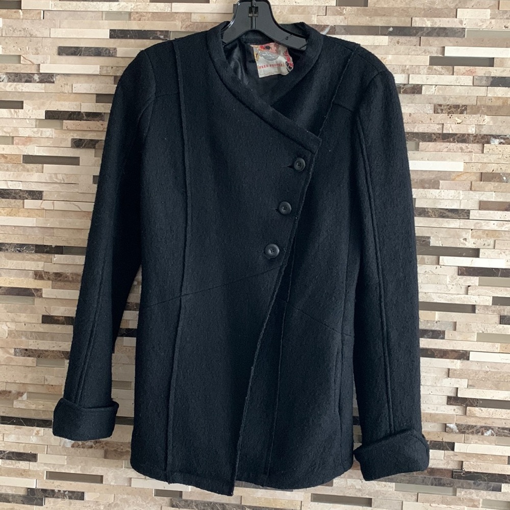 Free People wool blend blazer size 0